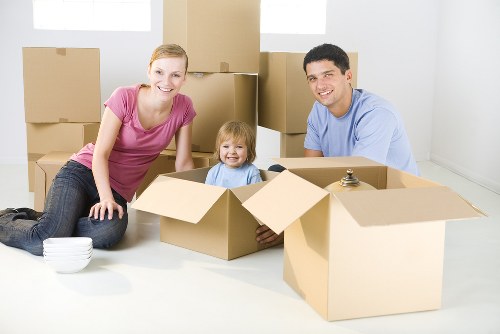 Secure handling of IT equipment and documents in an office relocation
