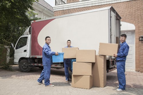 Careful packing for flat removals in Newburypark