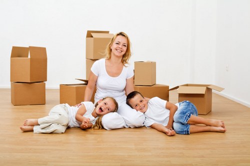 Residential packing and labeling for a Newburypark relocation