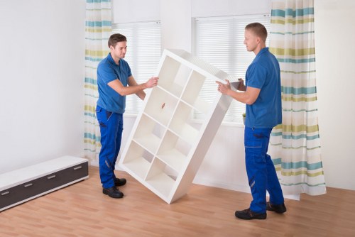 Organized archive boxes for document storage